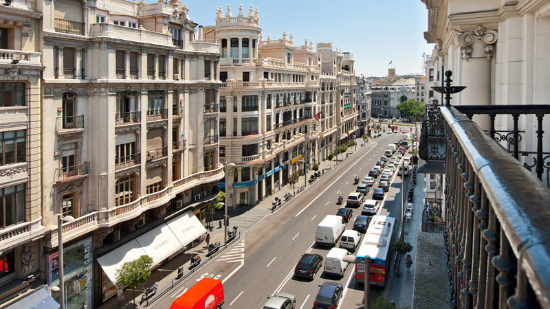 מלון Catalonia Gran Via מדריד מראה חיצוני תמונה